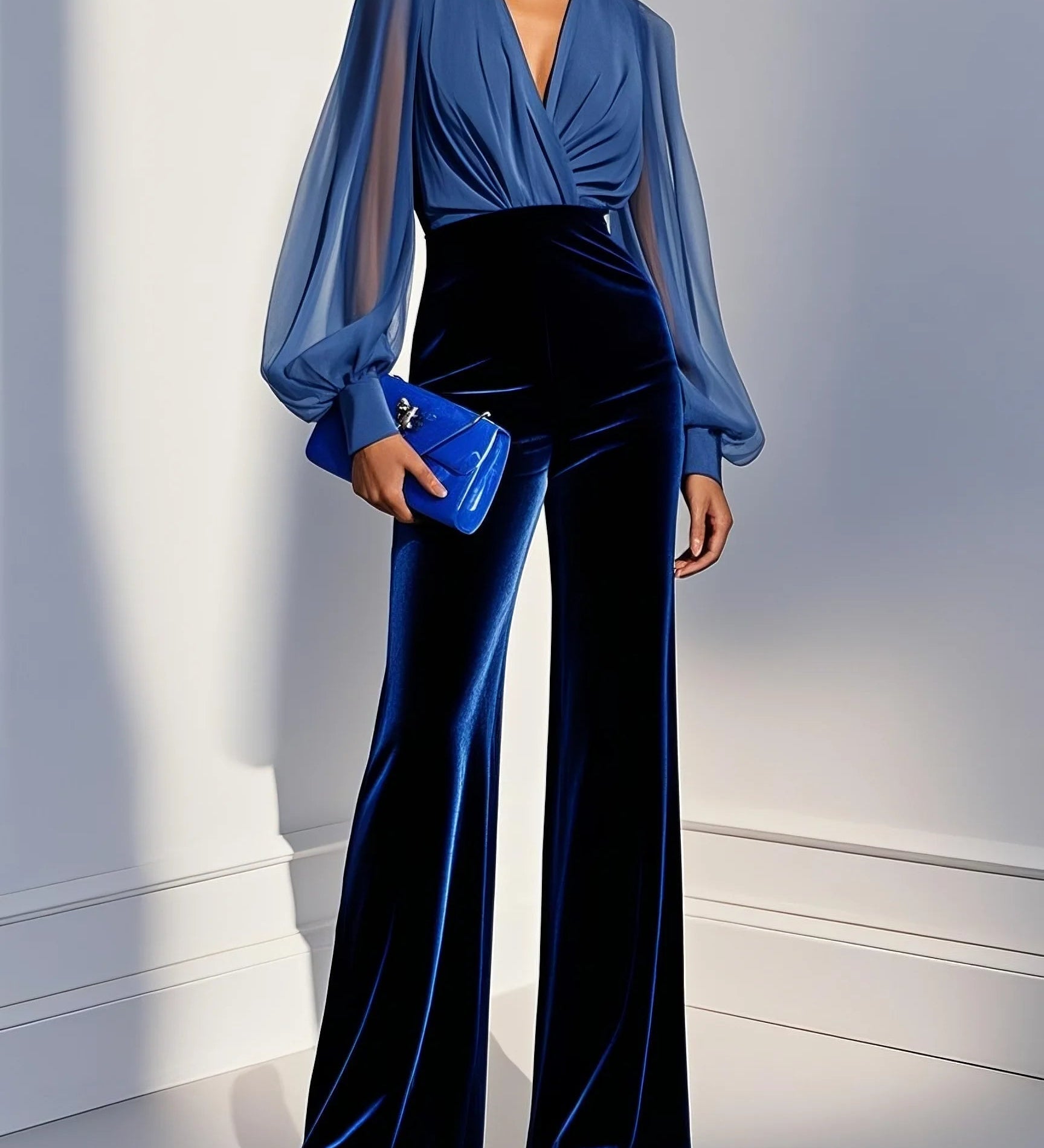 Carmen | Mono elegante con escote en V