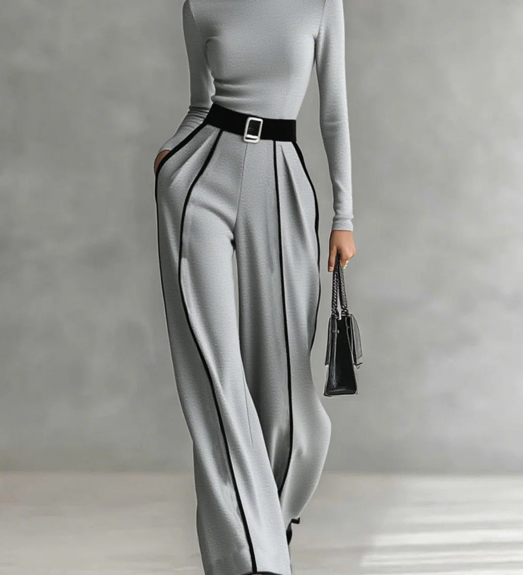 Carmen | Conjunto elegante con detalle de contraste