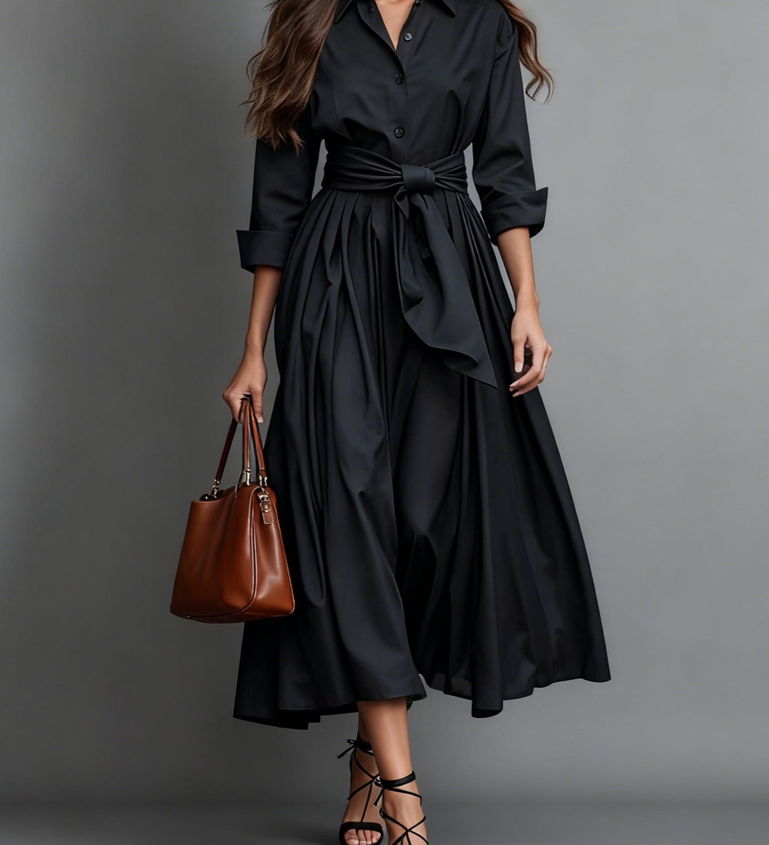 Carmen | Elegante Vestido Maxi con Detalle de Lazo