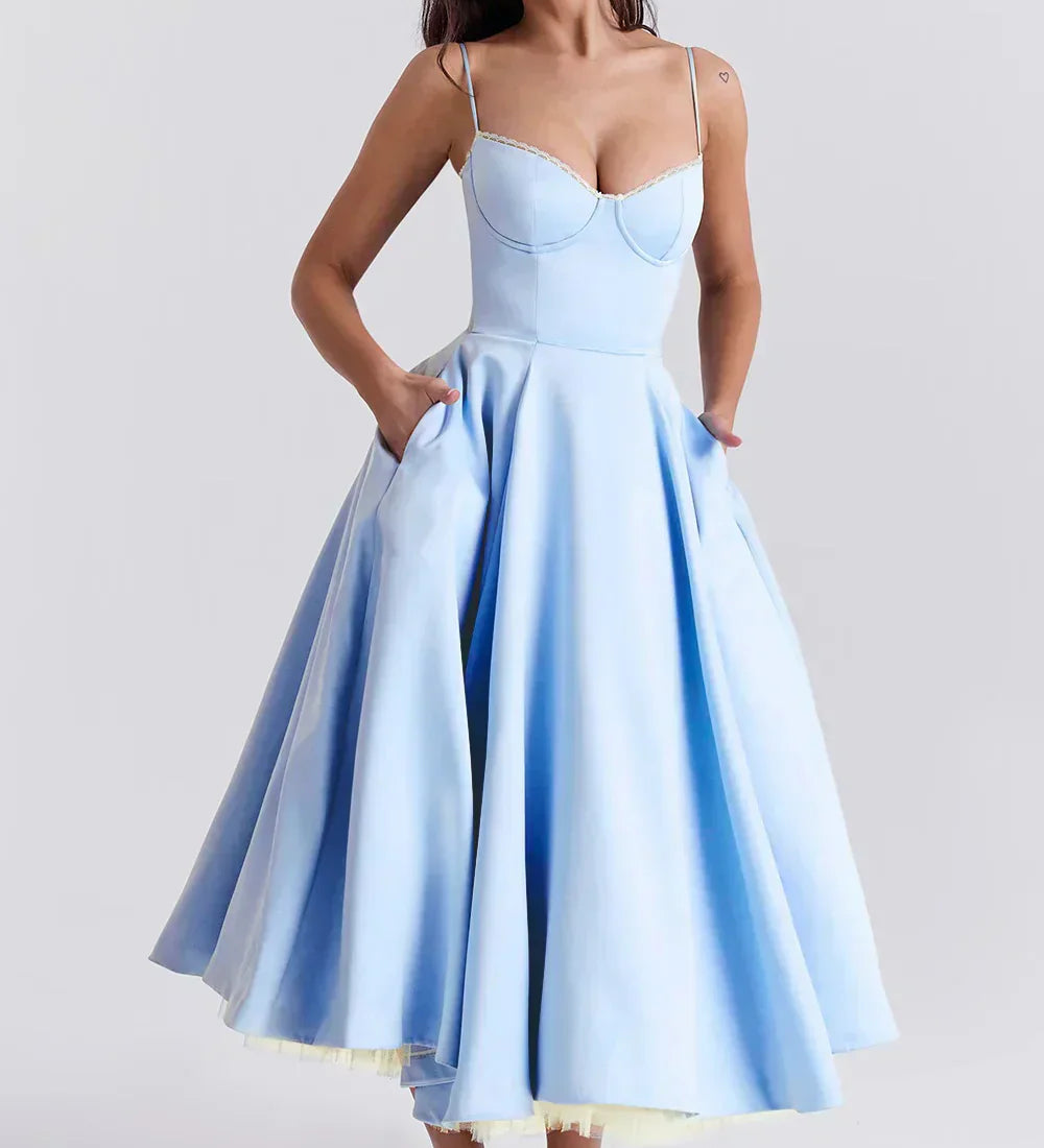 Arielle | Vestido Midi de Lujo