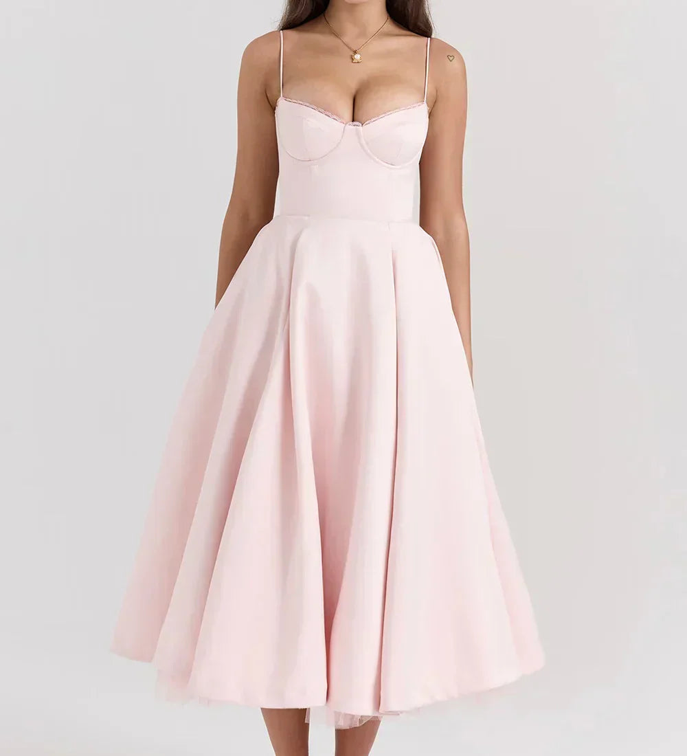Arielle | Vestido Midi de Lujo