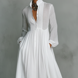 Carmen | Vestido Maxi con Botones Frontal Fluidos