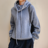 Ariana Lujo Diario – Suéter de Cuello Alto en Merino