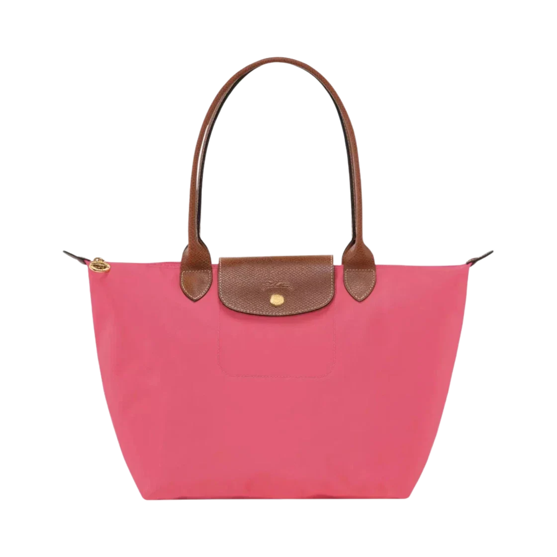 LONGCHAMP - Bolso tote grande Le Pliage, Rosa coral