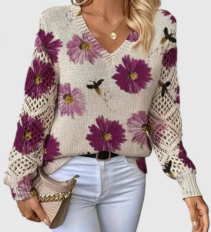 Aurélia Elegante Trucha con Postre de Flores