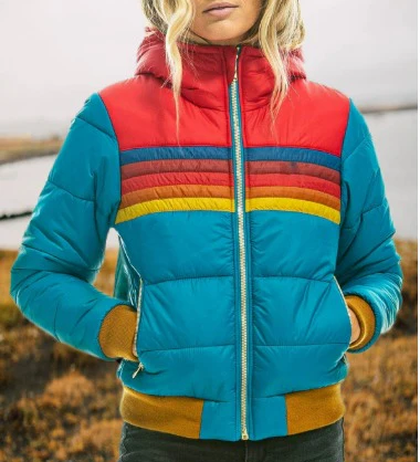 Jannet Chaqueta Acolchada Impermeable