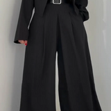 Julia Traje para Mujer - Chaqueta Oversize + Mono Bustier