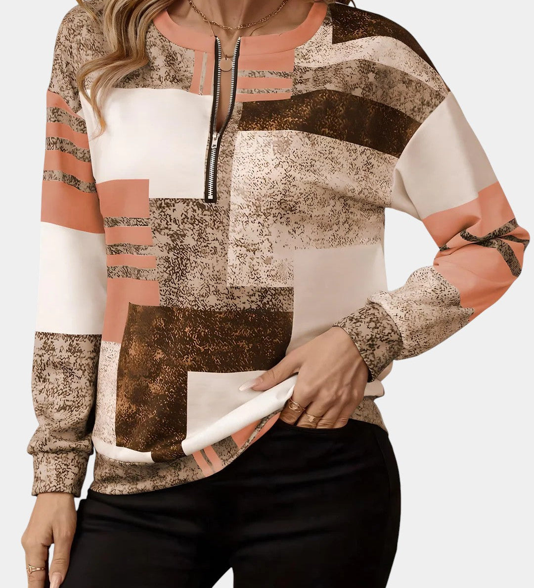 Mira Top Chic Estilo Vintage