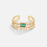 Eugenia - Anillo de cristal estratificado
