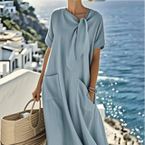 Adriana | Vestido Elegante con Bolsillos