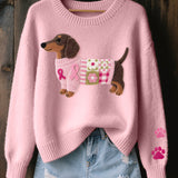 Amor Teckel™ – Suéter Patchwork Acogedor