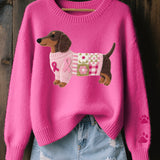 Amor Teckel™ – Suéter Patchwork Acogedor